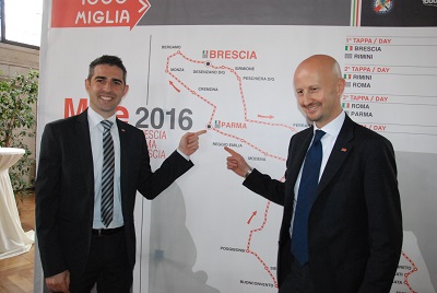 Parma arriva la Mille Miglia 2016