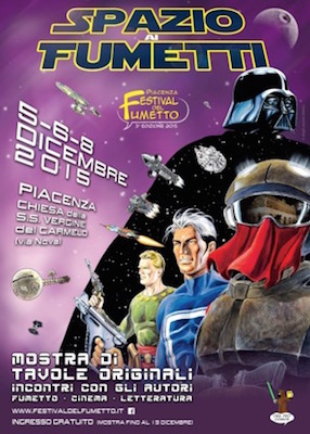 Festival del Fumetto di Piacenza dal 5 al 13 dicembre