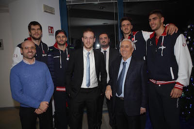 La Grissin Bon ospite alla festa di Natale della Crovi Consulting