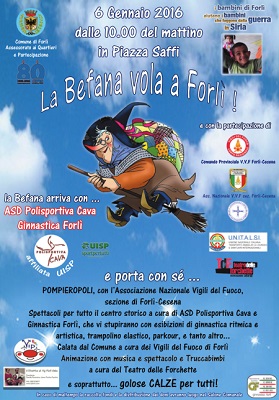 La Befana vola a Forlì