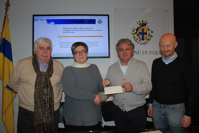 Mille euro dagli organizzatori del Villaggio di Babbo Natale