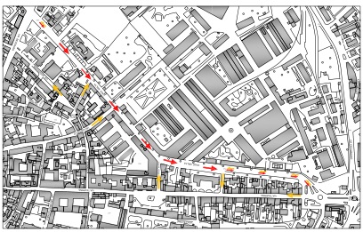Senso unico Viale Malta fase 2