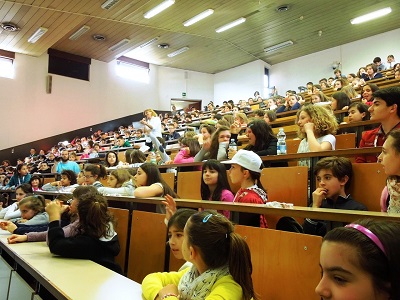 Un momento di una lezione Unijunior Ferrara