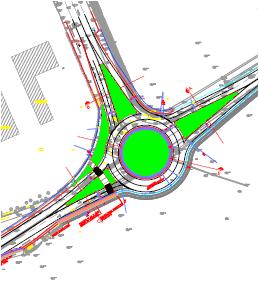 rotatoria via Emilia ovest via Virgilio