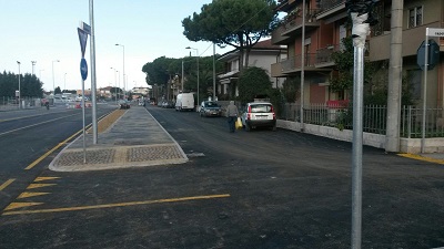 Apre il prolungamento di via Roma a Miramare Apre il prolungamento di via Roma a Miramare