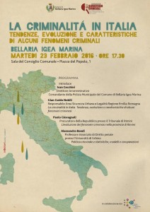 La criminalità in Italia