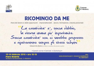 Ricomincio da me