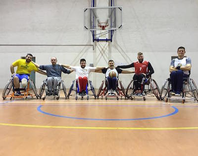 A Riccione l’unica squadra di basket in carrozzina della Provincia di Rimini Basket in carrozzina