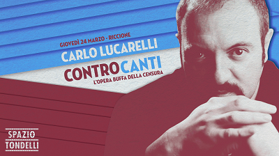 Carlo Lucarelli presenta a Riccione “ControCanti”, spettacolo in prima assoluta Carlo Lucarelli in Riccione ControCanti