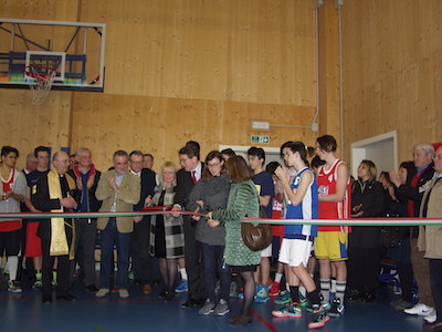 Inaugurazione della nuova palestra e palazzina del Galilei a Mirandola (MO)