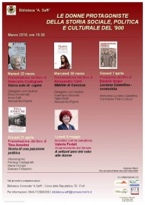 Le Donne Protagoniste della Storia Sociale