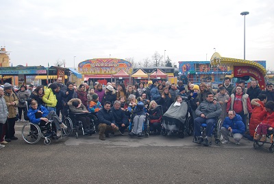 Parma, Oltre 100 ragazzi diversamente abili in giostra grazie alla sensibilità del comitato di gestione del Luna Park Rossi Luna Park Diversamente Abili