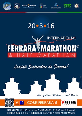 Ferrara Marathon 2016, informazioni sulle modifiche al traffico ferrara-marathon-2016