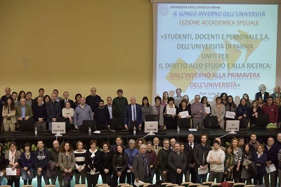L’Adesione dell’Ateneo alla “Primavera dell’Università” gruppo studenti