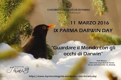 “IX Parma Darwin Day. Guardare il mondo con gli occhi di Darwin” parma-dd-2016-cartolina-lancio