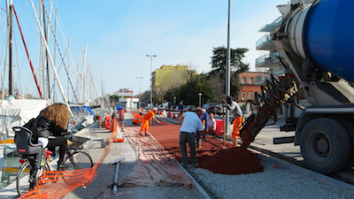 Rimini pista ciclabile
