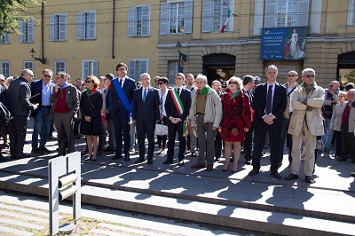 Il 25 aprile a Parma 2016 04 25 Pizzarotti Festa della Liberazione a Parma