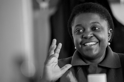 La parlamentare Cecile Kyenge ospite all’incontro “Cristalli e conflitti sociali” Celice Kyenge Kashetu