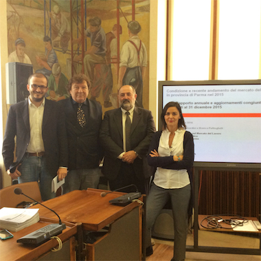 Eccezionale incremento dei rapporti di lavoro nel 2015 nel Parmense Eccezionale incremento dei rapporti di lavoro nel 2015 nel Parmense