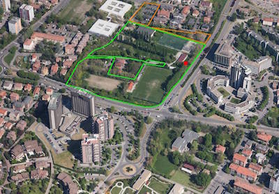 immagine aerea collocazione antenna