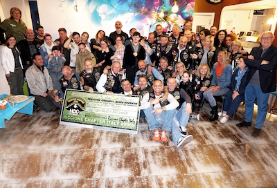 Dagli harleysti del Riccione Chapter Italy 500 euro per i ragazzi del Centro 21 RICCIONE CHAPTER ITALY-CENTRO21