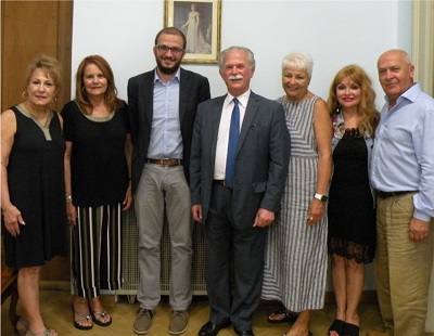 Delegazione dalla California