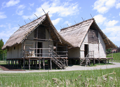 Come si costruiva nella Terramara circa 3.500 anni fa Il Parco di Montale ricostruzioni capanne palafitte