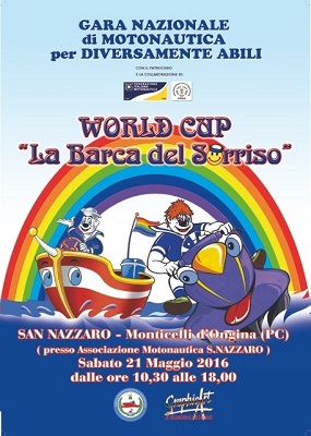 LOCANDINA world Cup LA BARCA DEL SORRISO