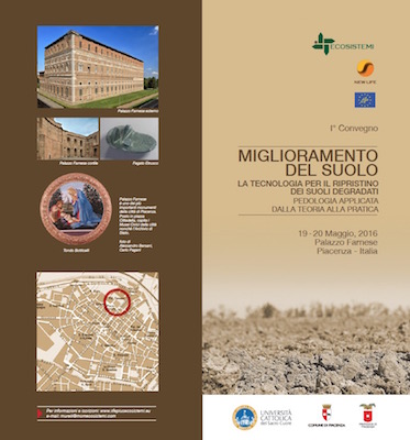 “Miglioramento del suolo – La tecnologia per il ripristino dei suoli degradati” Miglioramento del suolo