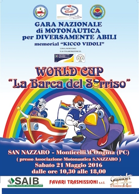 Piacenza: Speciale Barca del Sorriso PIACENZA SPECIALE BARCA DEL SORRISO