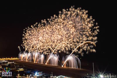 fuochi d'artificio a Riccione