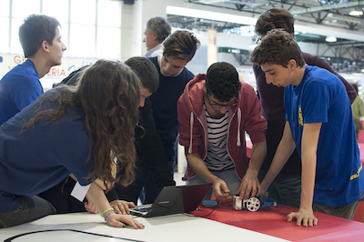 A Forlì Expo Elettronica e ForLive Comics and Games olimpiadi robotiche