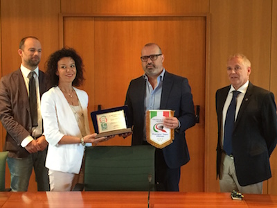 premiazione pattinaggio