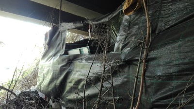 via_bonzagni_accampamento abusivo