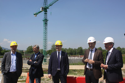 Cesena, Campus universitario: riparte il cantiere visita cantiere campus