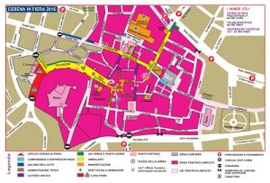 Cesena in Fiera 2016 - mappa