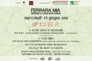 Ferrara mia, persone e luoghi non comuni