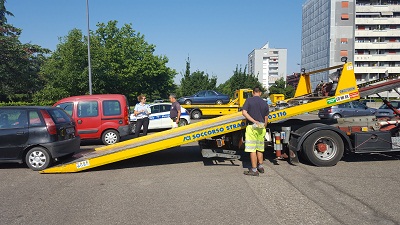 Veicoli sequestrati dalla PM