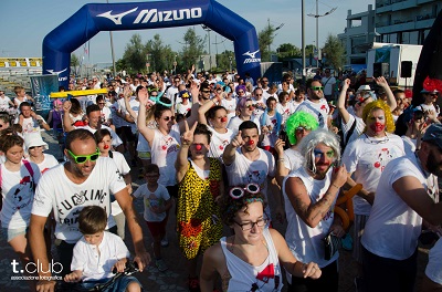 Riccione, 500 partecipanti a sostegno della clownterapia CLOWN RUN 2016