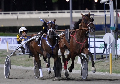 Giovedì 11 agosto, serata all’ippodromo di Cesena targata comune di Città di Castello e Mostra Nazionale del Cavallo ECHO6_sorpassoraceoff