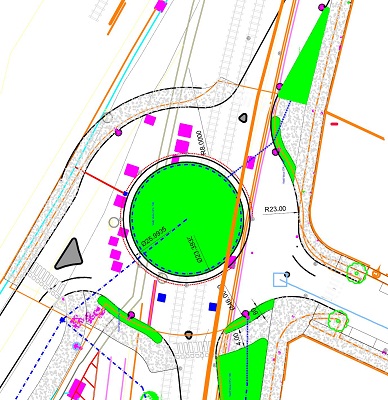 Rotatoria della diagonale, in settembre via ai lavori Rotatoria S.Cataldo - Modena