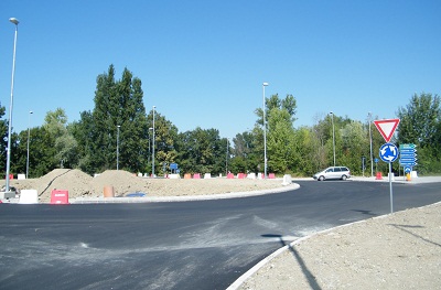 rotatoria Bagnolo in Piano