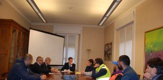 In municipio i sindacati per lo sciopero dei lavoratori So.Sel. SPA 2016-10-26-ferrettisose