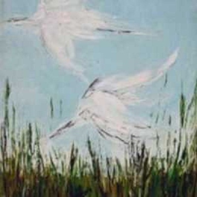 L'airone tra poesia e pittura -braglia