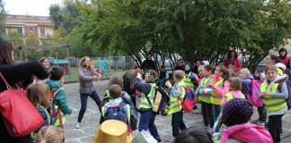 Piacenza, Pedibus in festa alla primaria Don Minzoni donminzoni