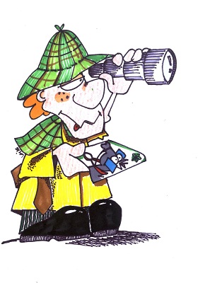 scopri l'intruso ai musei civici - fumetto promozionale