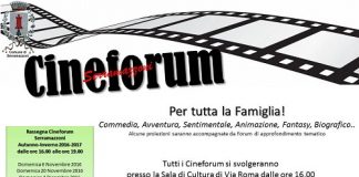 Serramazzoni (MO), domenica 6 novembre parte il cineforum cineforum-serramazzoni