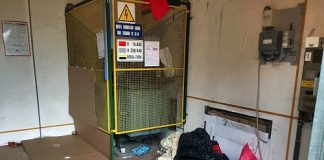 Dormiva e custodiva hashish in una cabina elettrica a Modena foto-intervento-1