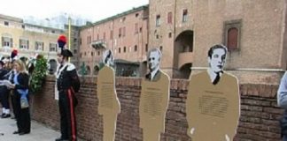 Ferrara: Le iniziative per commemorare gli anniversari degli Eccidi del Castello del 1943 e del Doro del 1944 sagome