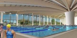 Acqua Arena, nuovo polo natatorio comunale a Rimini VISTA INTERNA